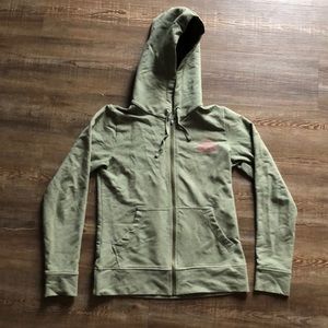 PATAGONIA green zip up sweatshirt size small